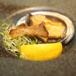 神楽坂 鉄板焼 向日葵 - 鮑