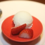 神楽坂 鉄板焼 向日葵 - デザート