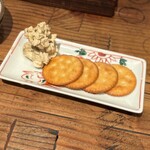 炭と蕎麦と酒 今なら - クリームチーズあおさ醤油