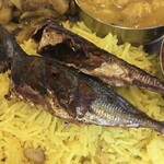 インド料理 パリワル - カリッカリに揚がったベンガル風アジフライも最高♪