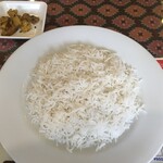インド料理 パリワル - もう米が進んじゃって(バスマティライス¥440)