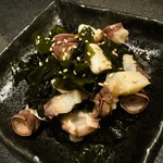 葵屋 - 「タコとワカメの酢の物」