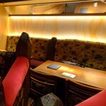 神楽坂 鉄板焼 向日葵 - 下段の席