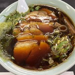 味の大西 - チャーシュー麺（麺半分）1300円
