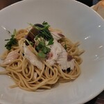 アヒージョとパスタ  - 