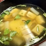 生地温泉　たなかや - 越の浜汁