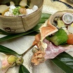 生地温泉　たなかや - 富山湾産紅ずわい蟹味噌和え