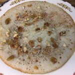 南インド料理 レジナ - メニューに無いけど頼めば作ってくれるスイートドーサ(¥550)