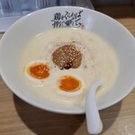 鶏をくらわば骨まで愛して。 - 鶏白湯味噌