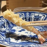 天ぷら北川 - 車海老(鹿児島県産)