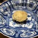 天ぷら北川 - マッシュルーム(静岡県産 ホワイトマッシュルーム)