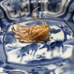 天ぷら北川 - 車海老頭(鹿児島県産)