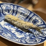 天ぷら北川 - 鰯(活け締め)