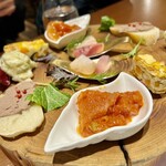 トラットリア テンポ ドーロ - 季節の伊豆食材を伊豆天城の檜皿に彩るイタリア郷土料理前菜