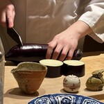 天ぷら北川 - 茄子