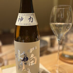 天ぷら北川 - 日本酒