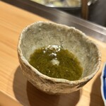 天ぷら北川 - もずく(新潟県佐渡島)