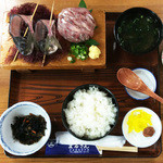 Marusan - 鯵たたき定食…1,728円