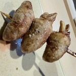 田 - ①ハツ（おまかせコース）