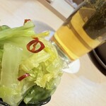 田 - キャベツの香物（おまかせコース）