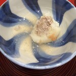 末冨 - 百合根と鴨つくねの銀餡