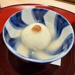 末冨 - 百合根と鴨つくねの銀餡