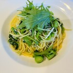 アロマティコ - しらすと菜の花のオイルソース