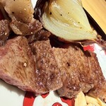 銀座 青天 - 黒毛和牛のサーロイン