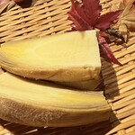 銀座 青天 - 筍の鉄板焼き（鹿児島県産）