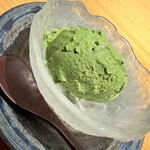 銀座 青天 - 抹茶アイス