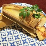 銀座 青天 - 筍の鉄板焼き（鹿児島県産）