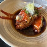 磯料理 辻 - 金目鯛のつや煮　数量限定　この煮汁が絶品