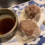 いざかやこばん - ラム肉焼売。ラム好きにはたまらんよ