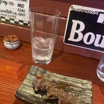 焼き鳥アポロ - ズリ　これもおいしかったなぁ。