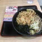 名代 箱根そば - 料理写真:かき揚げ天そばライト