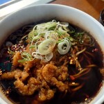 そば千 - おきあみ天そば「大盛」(550円+80円)