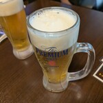 焼鳥・もつ鍋すずらん - プレモル