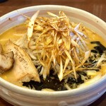 麺屋 おざわ - みそらーめん 辛ねぎ小トッピング