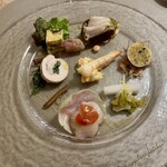 おしゃべりきのこ - 前菜プレート