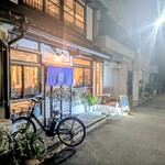 池田茶屋 - 大阪市北区黒崎町の分かりにくい路地にあります