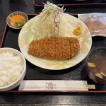 とんかつ雅 - ★サービスランチ ロースかつ定食、1,380円