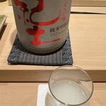 神田錦町 鮨たか晴 - 紀土 -KID- 純米吟醸 にごりざけ生