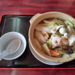 中国家庭料理城香亭 - 料理写真:海鮮土鍋ラーメン