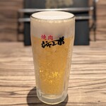 焼肉 ジャンボ はなれ - スーパードライ生中