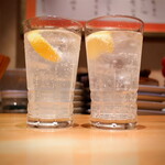 はまぐり料理 利他 - レモンサワー