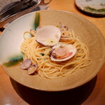 はまぐり料理 利他 - 山本料理長のはまぐりパスタ