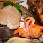 はまぐり料理 利他 - 赤貝＆平貝