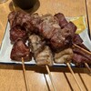 山家 支店 - レバ焼盛り合わせ
