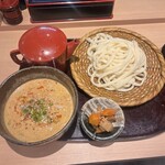 手ぶちうどん 吉平 分店 - 冷汁坦々うどん