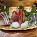 居酒屋 盛 - お造り盛合せです｡どのネタも美味しかったです。